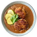 FRIKADELLER I BRUN SOVS